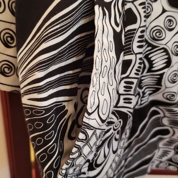 ERIN LONDON Black/White Designer Zip Up Jacket - Picture 12 of 12